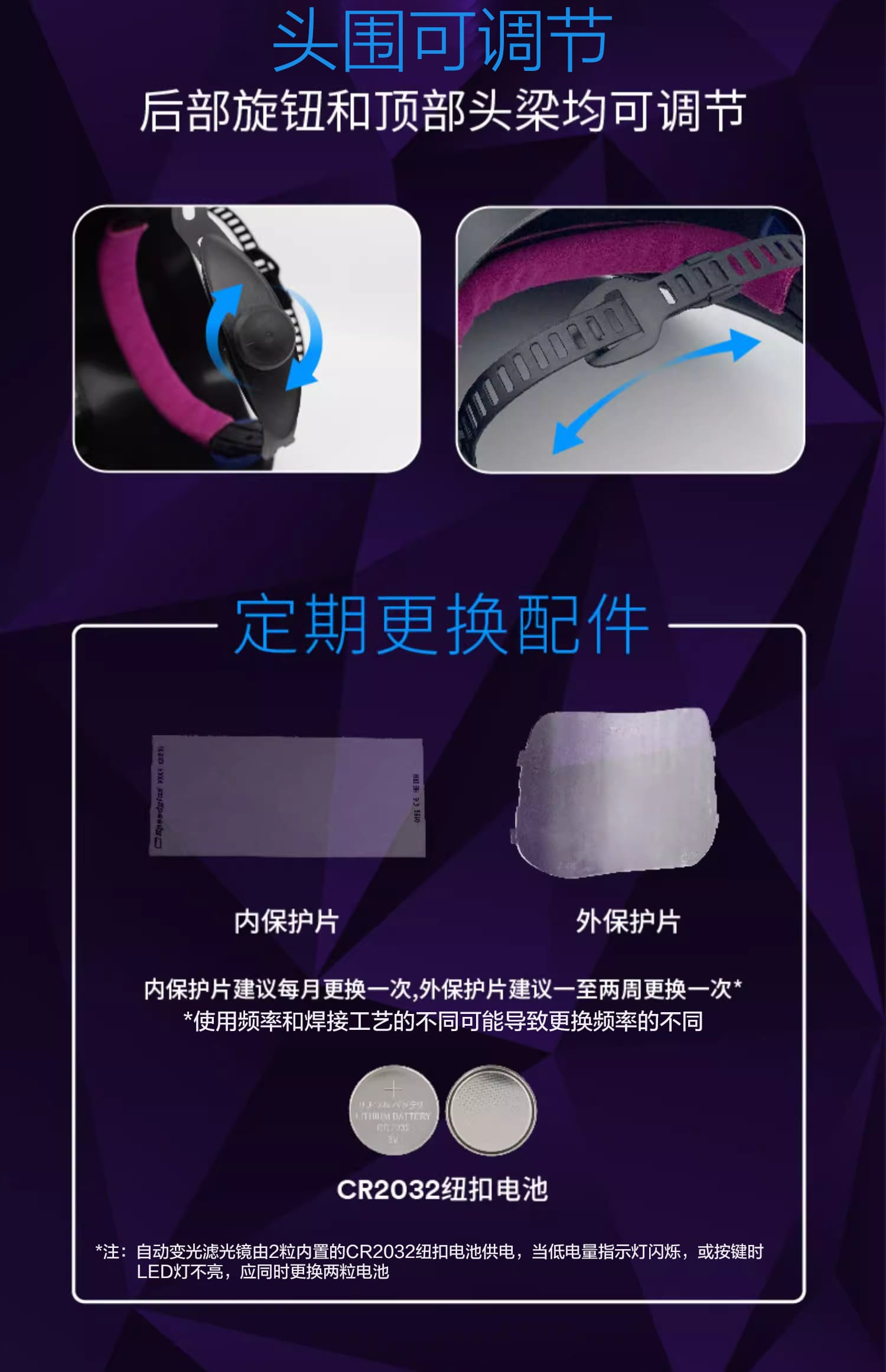 3M 100V 自动变光焊接面罩